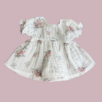 Thumbnail for Ruffle Sleeve Floral Dress