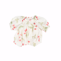 Thumbnail for Muslin Romper - Berry