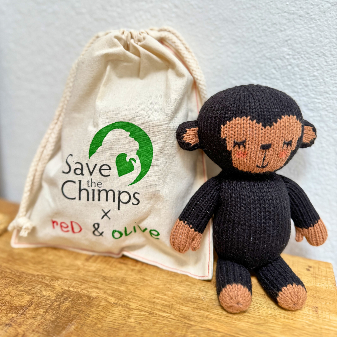 Chimp Insert Baby Chimp – Red and Olive Co