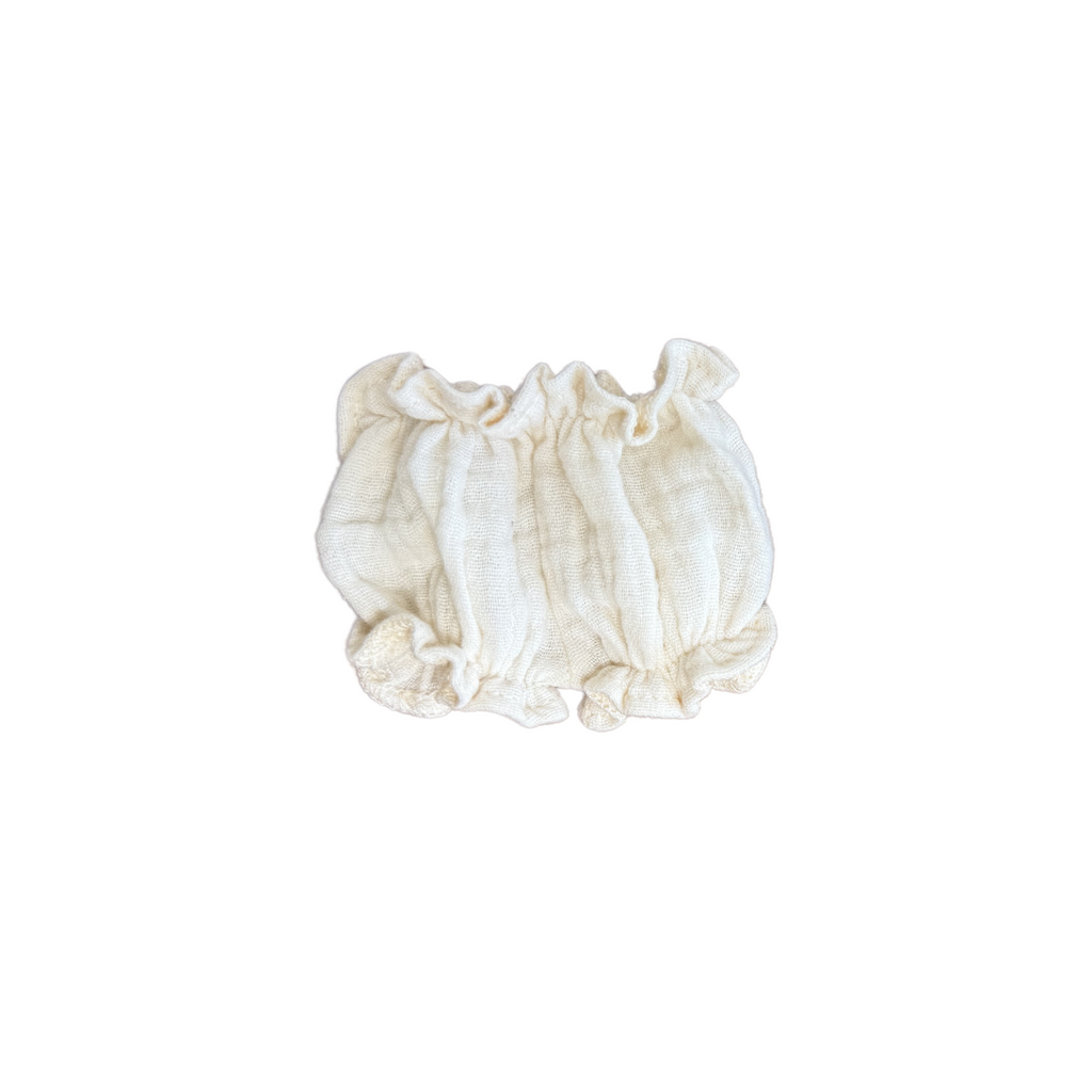 Muslin Bloomers - Ivory, Grey