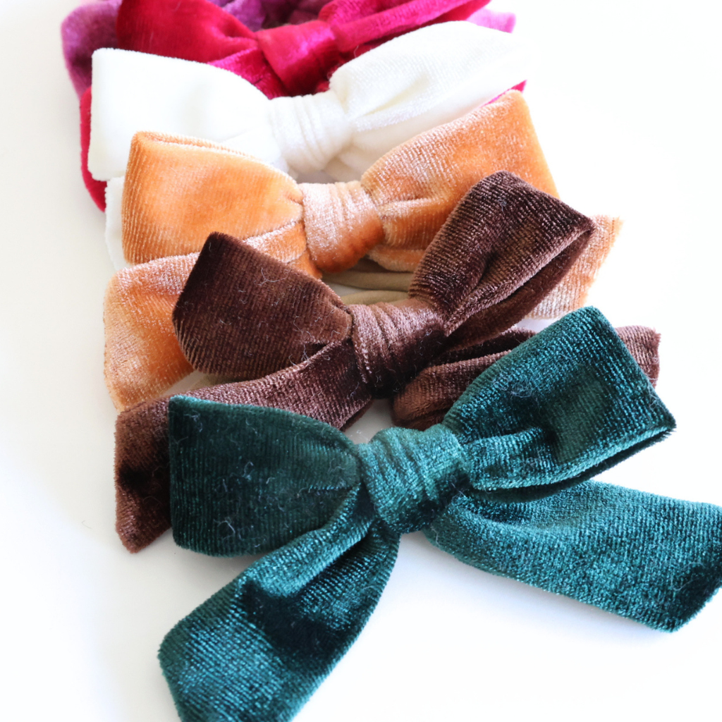 Velvet Doll Bow
