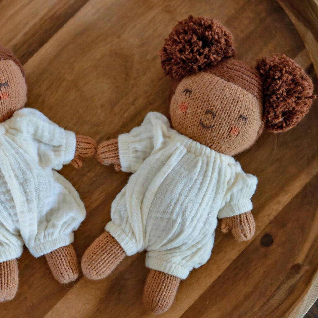 Muslin Romper - Ivory