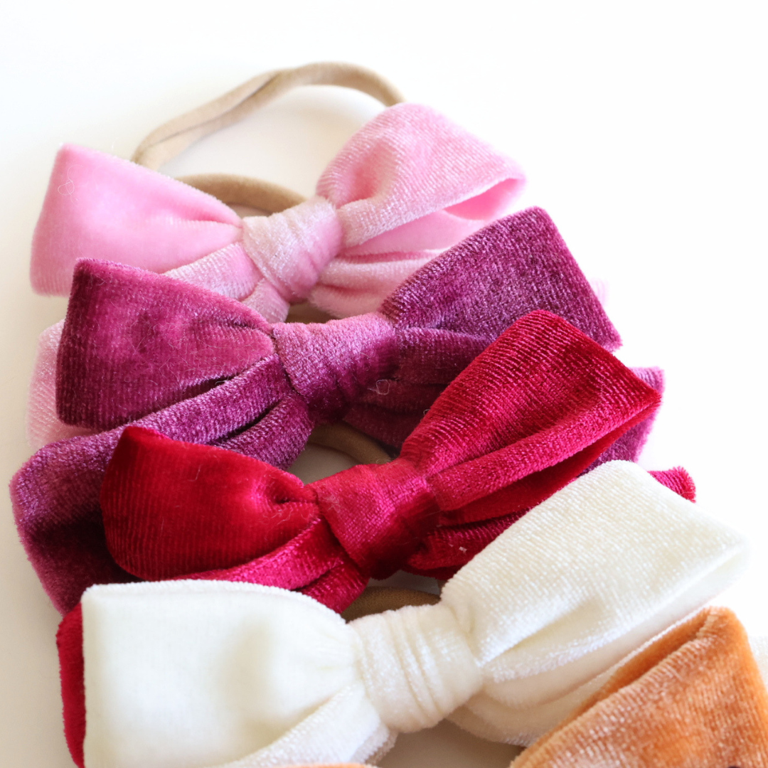 Velvet Doll Bow