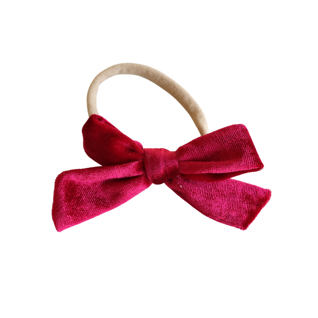 Velvet Doll Bow