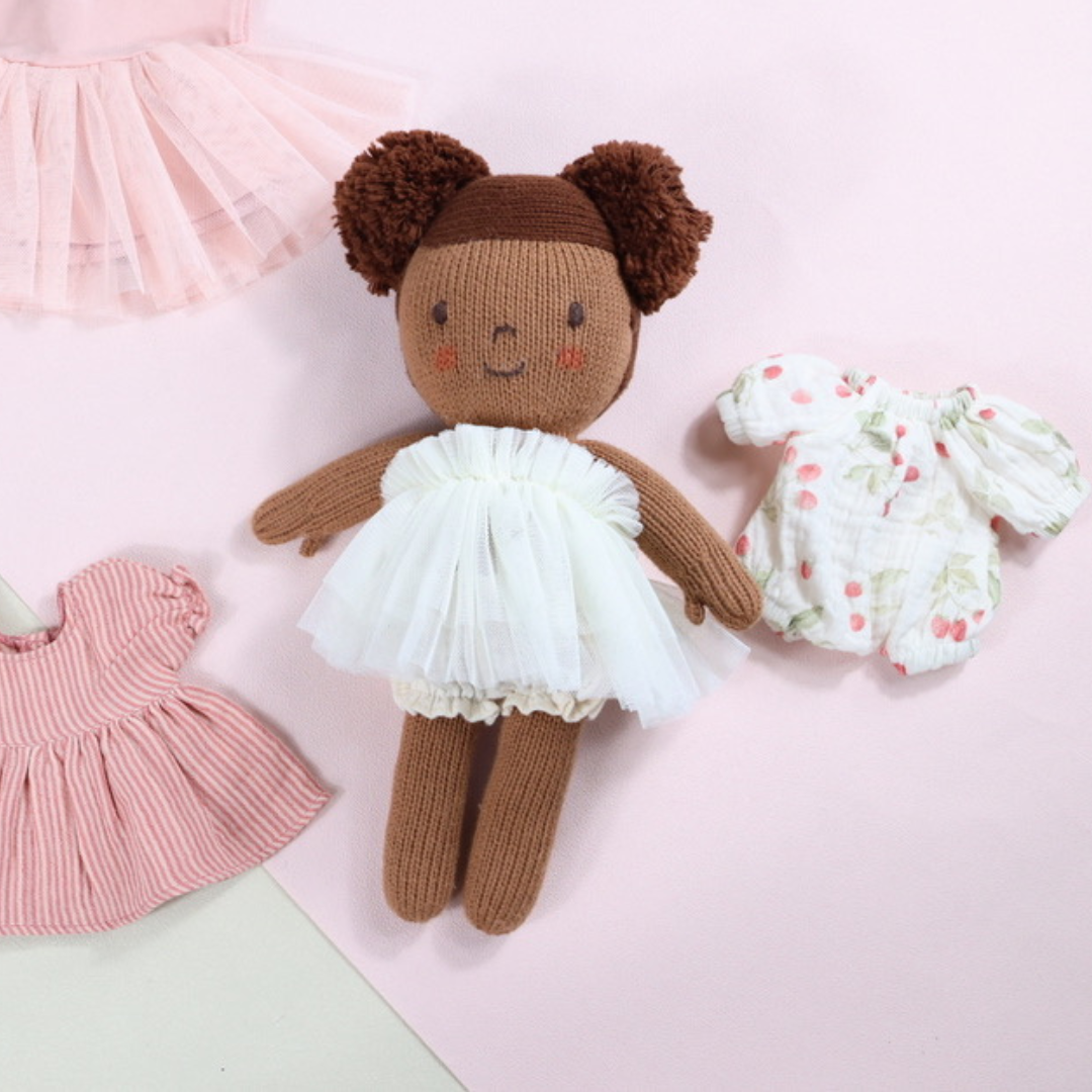 Muslin Bloomers - Ivory, Grey