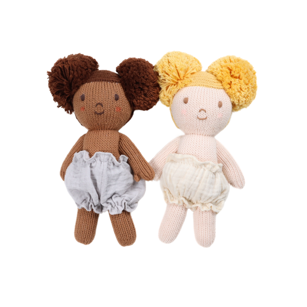 Muslin Bloomers - Ivory, Grey