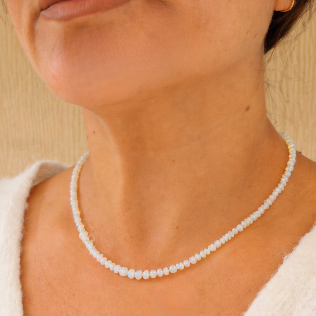 Mothers Day Necklace Bundle - White Opal