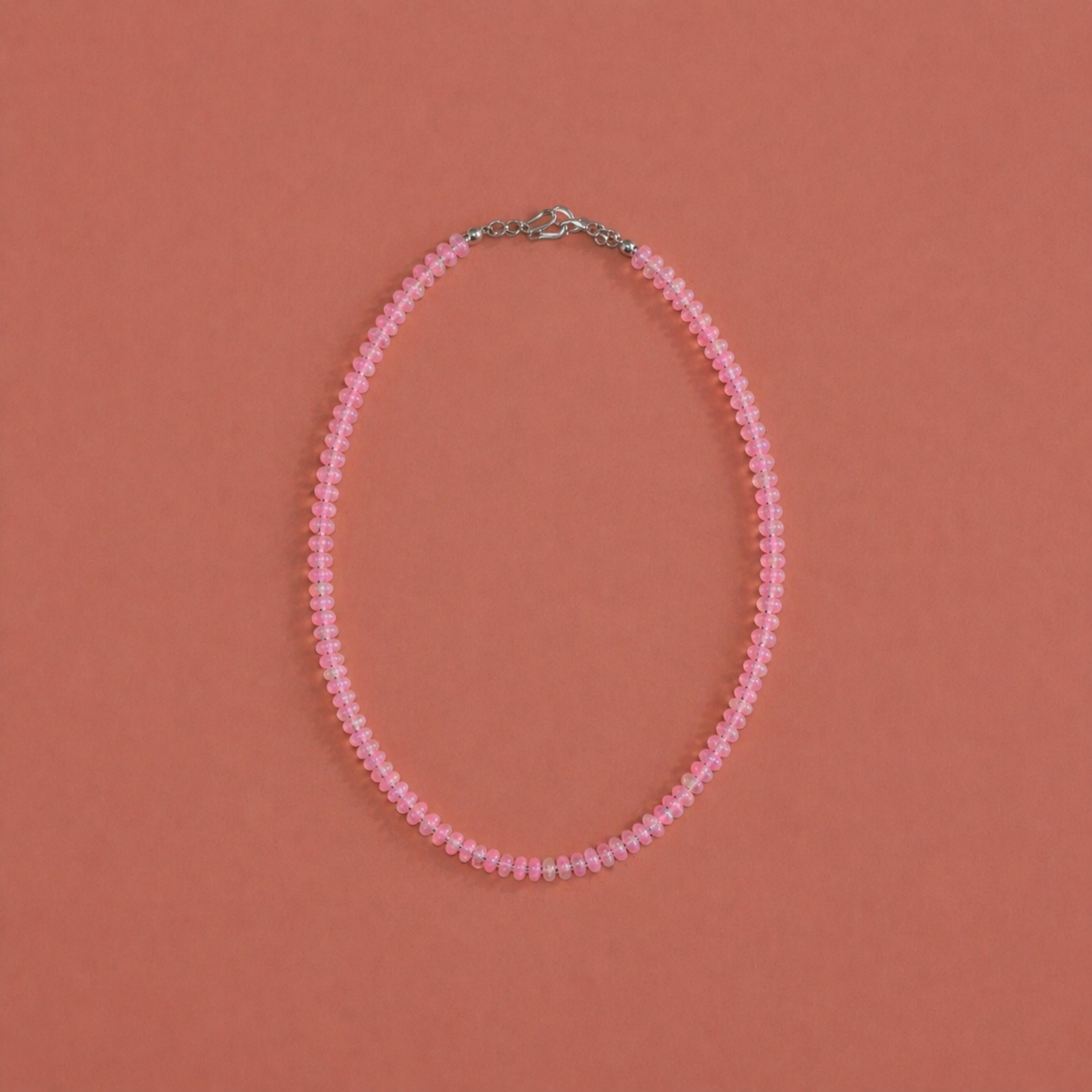 Doll Pink Opal Necklace