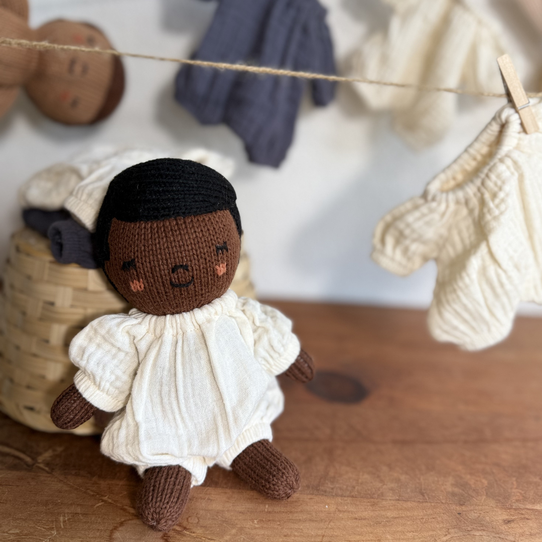 Muslin Romper - Ivory